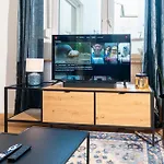 Apartment Loreley Am Rhein, Moderne&vollausgestatte 40qm, Küche, Netflix, Wm