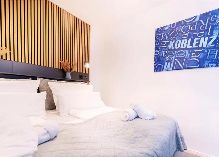 Loreley Am Rhein, Moderne & Vollausgestatte 40qm, Kueche, Netflix, Wm Daire Koblenz (Rhineland-Palatinate)