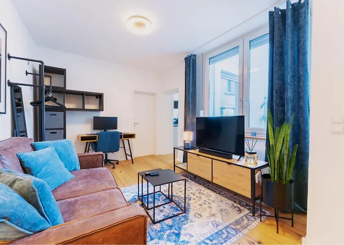 Loreley Am Rhein, Moderne & Vollausgestatte 40qm, Kueche, Netflix, Wm * Koblenz (Rhineland-Palatinate)